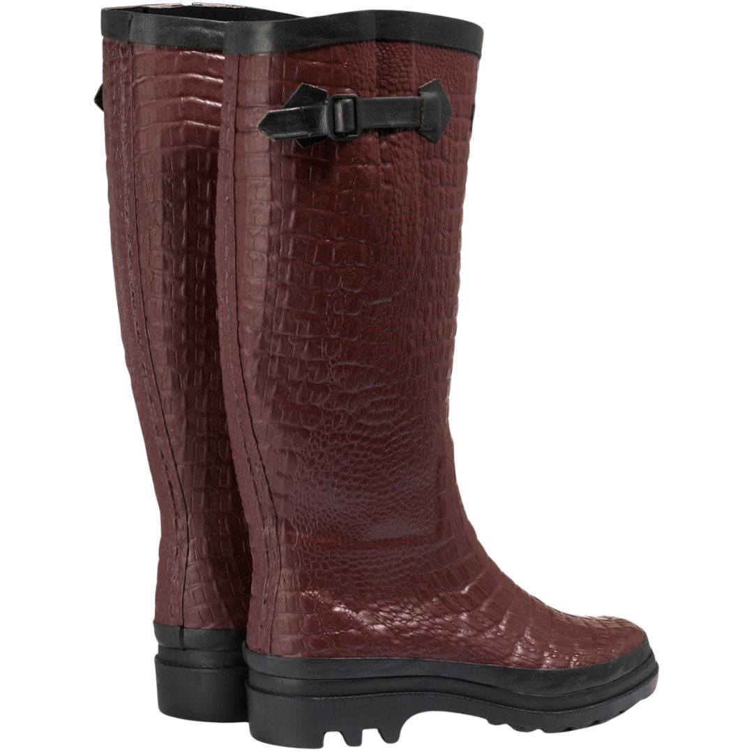2026 Aigle Dames Aiglentine 2 Croc Wellington Laarzen ND7834 - Elderberry